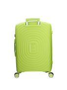 Benzi 5751 M zöld közepes méretű bőrönd 