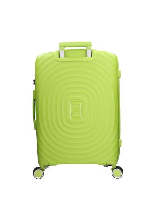 Benzi 5751 M zöld közepes méretű bőrönd 