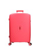 Benzi 5751 M piros közepes méretű bőrönd