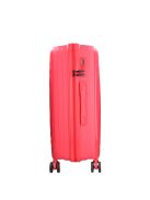 Benzi 5751 M piros közepes méretű bőrönd