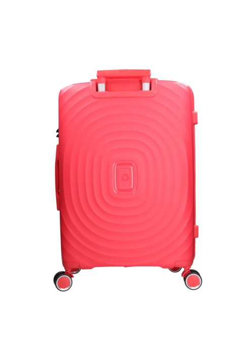 Benzi 5751 M piros közepes méretű bőrönd