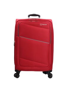 Benzi 5757 L piros nagy méretű bőrönd