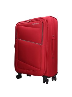 Benzi 5757 L piros nagy méretű bőrönd