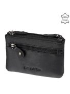 La Scala SE302 fekete fekete bőr kulcstartó