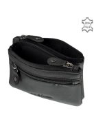 La Scala SE302 fekete fekete bőr kulcstartó