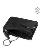 La Scala SE302 fekete fekete bőr kulcstartó