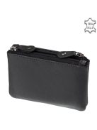 La Scala SE302 fekete fekete bőr kulcstartó