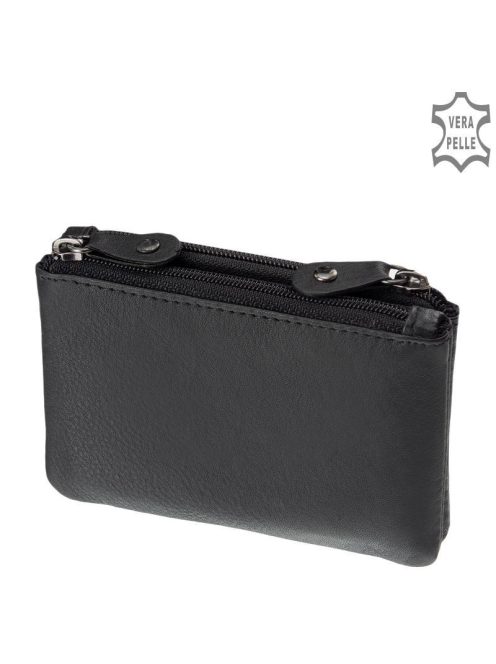 La Scala SE302 fekete fekete bőr kulcstartó