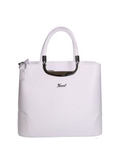 Karen 1491 bis fehér mintás táska