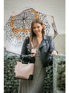 Karen 1491 bis fehér mintás táska