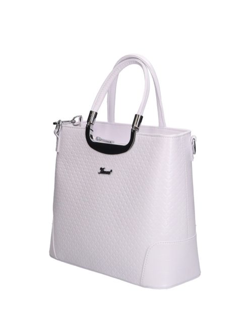 Karen 1491 bis fehér mintás táska