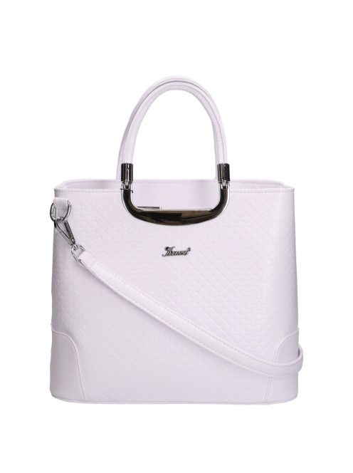 Karen 1491 bis fehér mintás táska