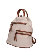 Hernan Bag HB0195 bézs csaubarna hátizsák