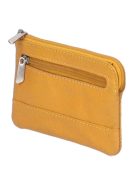 251 sárga virágos bőr kulcstartó