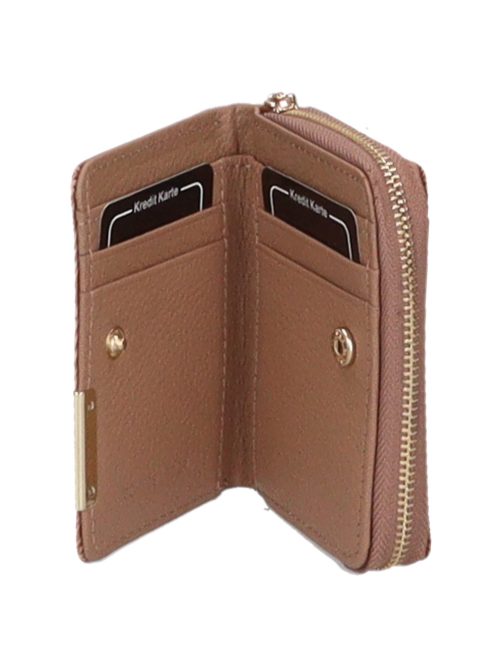 Jennifer Jones 5262-11 bézs bőr női pénztárca