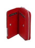Jennifer Jones 5262-2 piros bőr női pénztárca