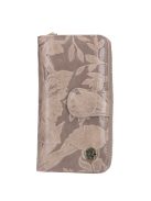 Gregorio HL116 bézs virágos női pénztárca