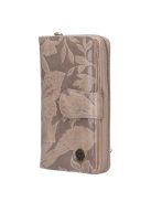 Gregorio HL116 bézs virágos női pénztárca