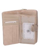 Gregorio HL116 bézs virágos női pénztárca