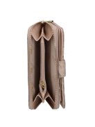 Gregorio HL116 bézs virágos női pénztárca