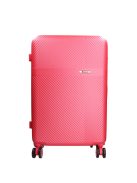 Benzi 5775 M pink közepes méretű bőrönd