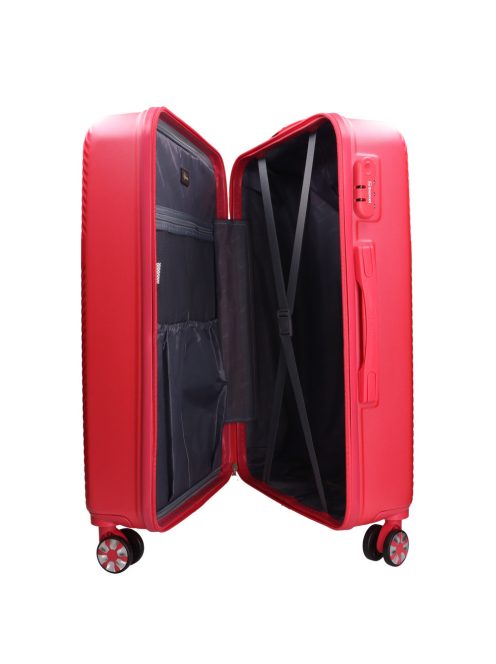 Benzi 5775 L pink nagy méretű bőrönd