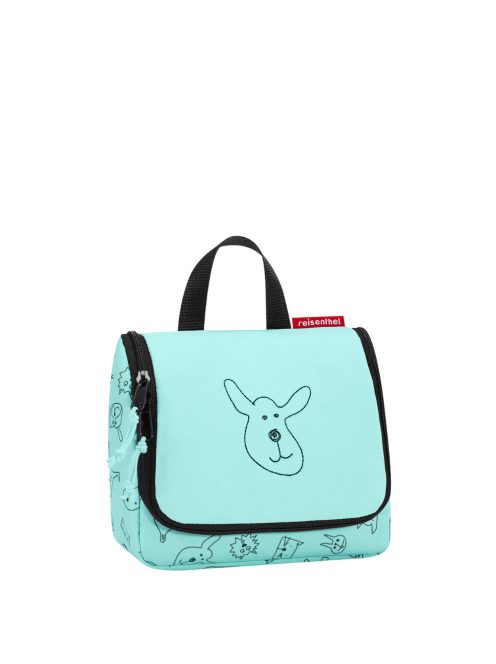 Reisenthel IO4062 Toiletbag S kids cats and dogs mint kozmetikai táska