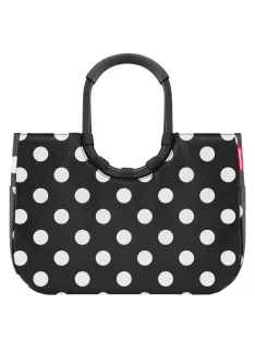   Reisenthel OR7072 Loopshopper L frame dots white női bevásárlótáska