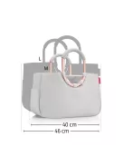Reisenthel OR7072 Loopshopper L frame dots white női bevásárlótáska