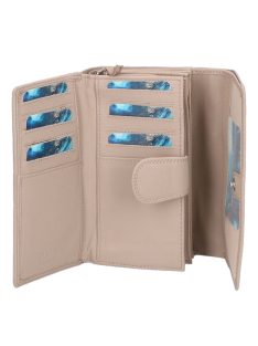 Gina Monti 2325 taupe női bőr pénztárca