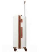 Travelite Bali L fehér nagy méretű bőrönd 