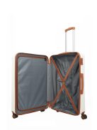 Travelite Bali L fehér nagy méretű bőrönd 