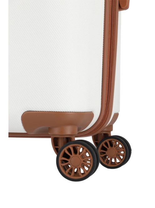 Travelite Bali L fehér nagy méretű bőrönd 