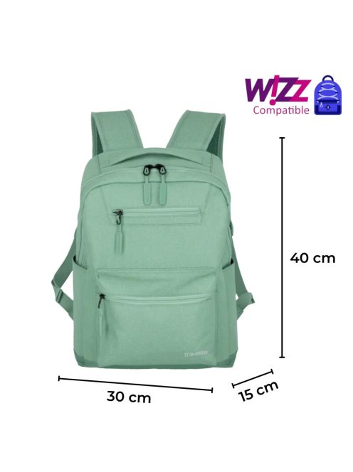 Travelite 6917-80 Kick Off zöld közepes méretű hátizsák