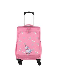   Travelite 81837-17 Minimover egyszarvú rózsaszín 4w bőrönd 
