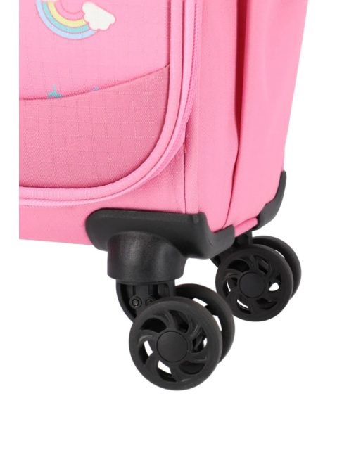 Travelite 81837-17 Minimover egyszarvú rózsaszín 4w bőrönd 