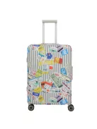Travelite bőröndhuzat M közepes méretű multi color
