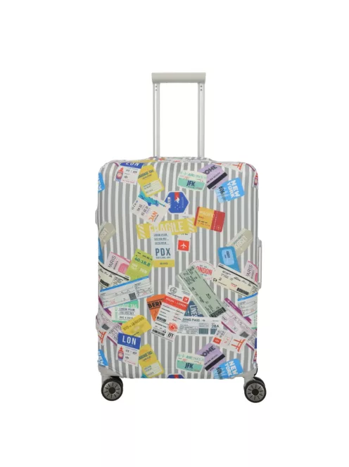 Travelite bőröndhuzat M közepes méretű multi color