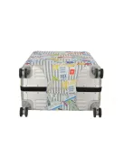 Travelite bőröndhuzat M közepes méretű multi color