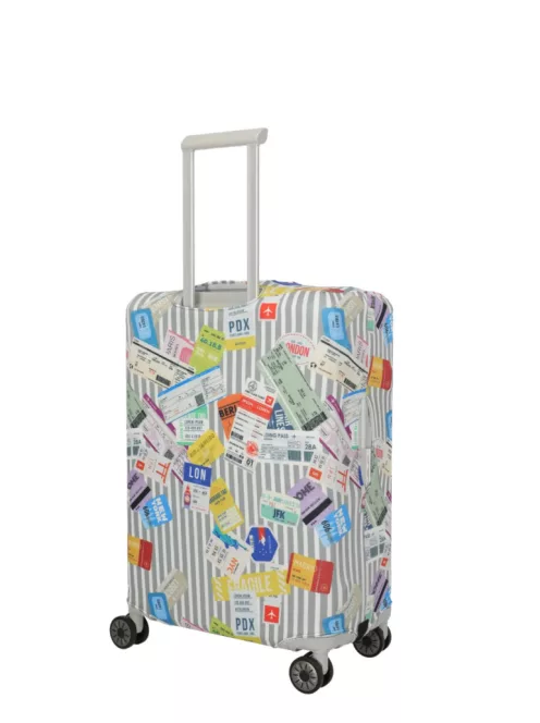 Travelite bőröndhuzat M közepes méretű multi color