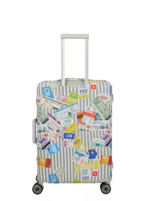 Travelite bőröndhuzat M közepes méretű multi color