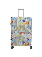 Travelite bőröndhuzat L nagy méretű bőröndre multi color