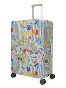 Travelite bőröndhuzat L nagy méretű bőröndre multi color