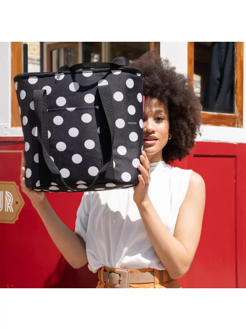Reisenthel OV7073 Thermoshopper dots white hűtőtáska