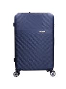 Benzi 5775 L kék nagy méretű bőrönd