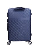 Benzi 5775 L kék nagy méretű bőrönd