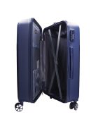 Benzi 5775 L kék nagy méretű bőrönd