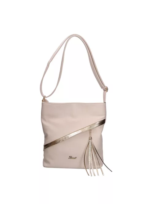 Karen D 643 bézs arany rostbőr női táska