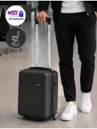 Bontour Wizzair és Ryanair ülés alatti bőrönd XS méret fekete underseater 40x30x20 cm
