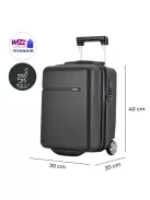 Bontour Wizzair és Ryanair ülés alatti bőrönd XS méret fekete underseater 40x30x20 cm